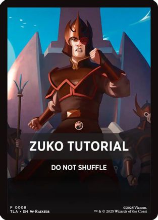 Image of Zuko Tutorial Theme Card [Avatar: The Last Airbender: Eternal-Legal]