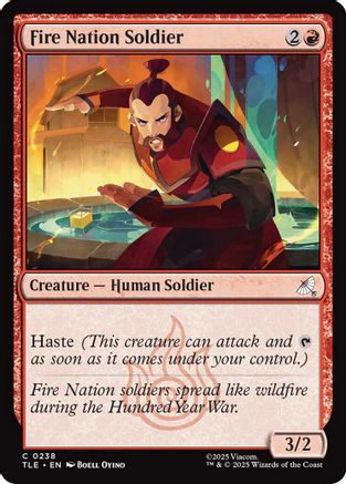 Image of Fire Nation Soldier [Avatar: The Last Airbender: Eternal-Legal]