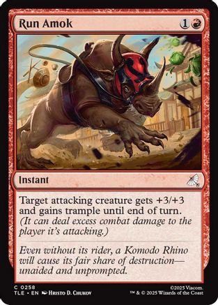 Image of Run Amok [Avatar: The Last Airbender: Eternal-Legal]