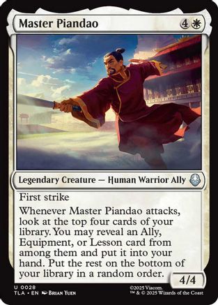 Image of Master Piandao [Avatar: The Last Airbender]