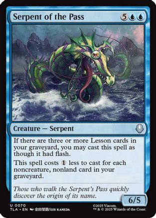 Image of Serpent of the Pass [Avatar: The Last Airbender]