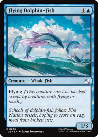 Image of Flying Dolphin-Fish [Avatar: The Last Airbender: Eternal-Legal]