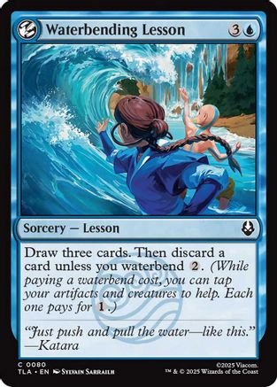 Image of Waterbending Lesson [Avatar: The Last Airbender]