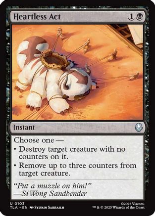 Image of Heartless Act [Avatar: The Last Airbender]