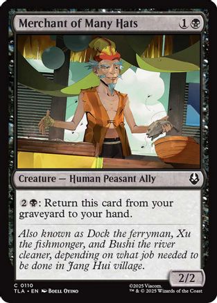 Image of Merchant of Many Hats [Avatar: The Last Airbender]