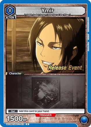 Image of Ymir (012) (UE10BT/AOT-1-012) - UE10BT Attack on Titan Release Event Cards