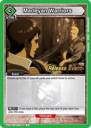 Image of Marleyan Warriors (UE10BT/AOT-1-065) - UE10BT Attack on Titan Release Event Cards