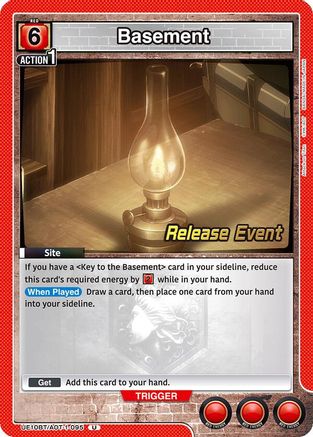 Image of Basement (UE10BT/AOT-1-095) - UE10BT Attack on Titan Release Event Cards