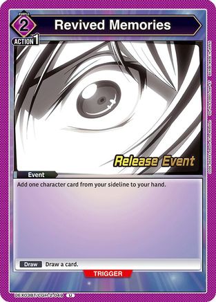 Image of Revived Memories (UEX03BT/CGH-2-049) - UEX03BT CODE GEASS Lelouch of the Rebellion Vol2 Release Event Cards
