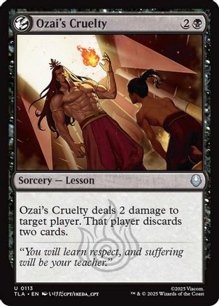 Image of Ozai's Cruelty [Avatar: The Last Airbender]