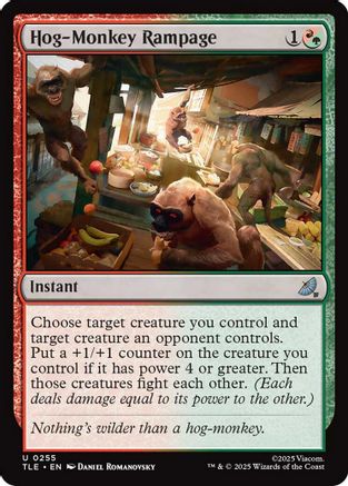 Image of Hog-Monkey Rampage [Avatar: The Last Airbender: Eternal-Legal]