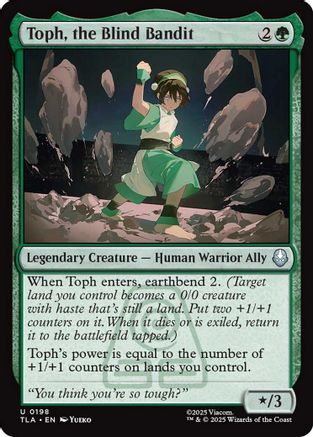 Image of Toph, the Blind Bandit [Avatar: The Last Airbender]