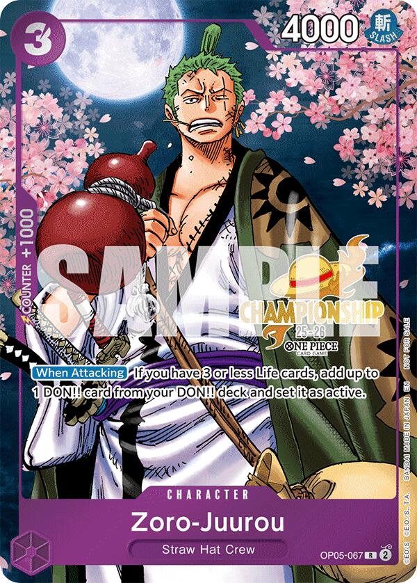 Image of Zoro-Juurou (CS 25-26 Event Pack) [One Piece Promotion Cards]