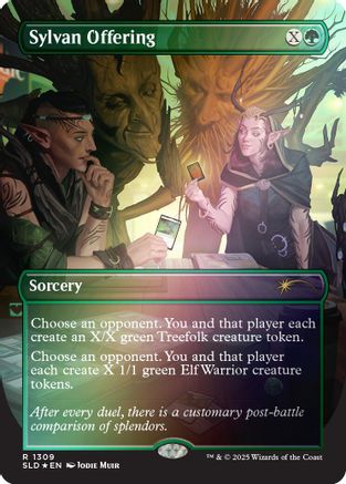 Image of Sylvan Offering [Secret Lair Drop Series]