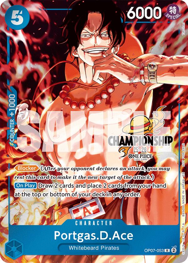 Image of Portgas.D.Ace (CS 25-26 Celebration Pack) [One Piece Promotion Cards]