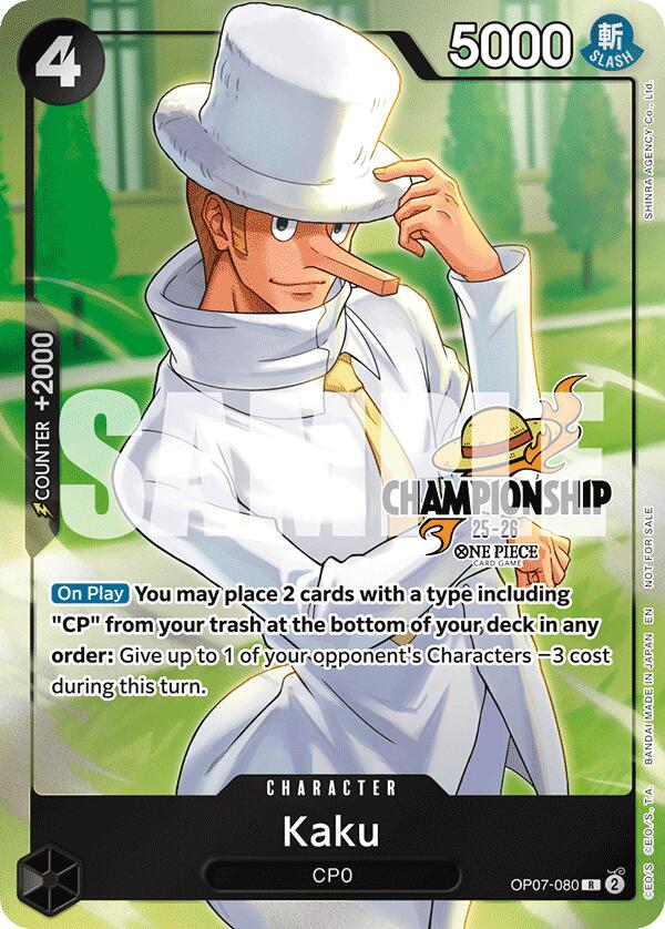 Image of Kaku (CS 25-26 Celebration Pack) [One Piece Promotion Cards]