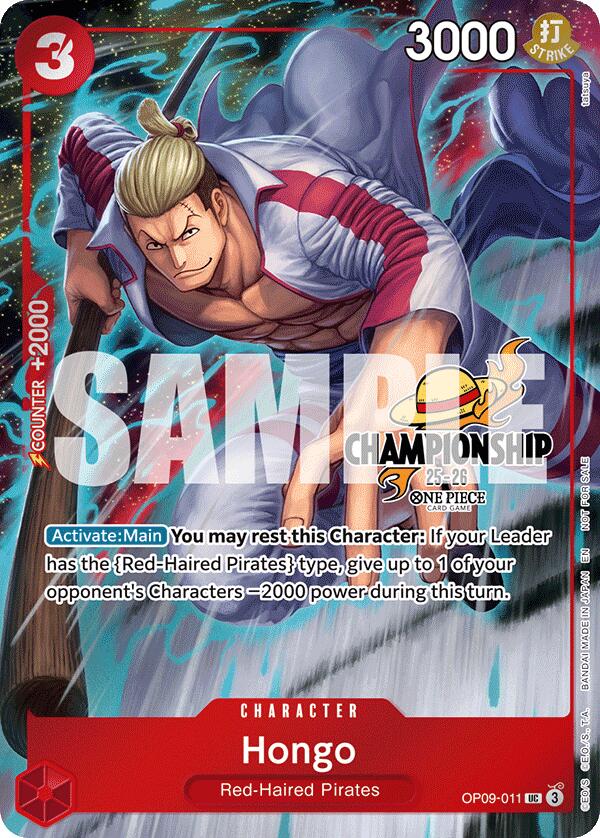 Image of Hongo (CS 25-26 Celebration Pack) [One Piece Promotion Cards]
