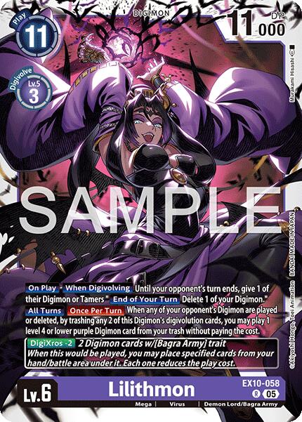 Image of Lilithmon [EX10-058] [Sinister Order]