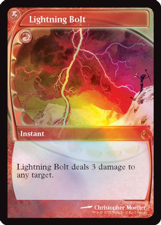 Image of Lightning Bolt (Retro Frame) [MagicFest 2024]