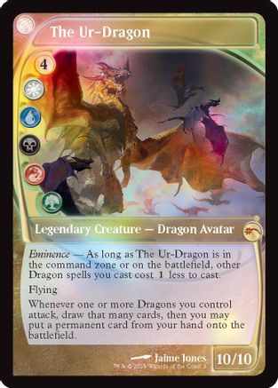 Image of The Ur-Dragon (Retro Frame) [MagicFest 2025]