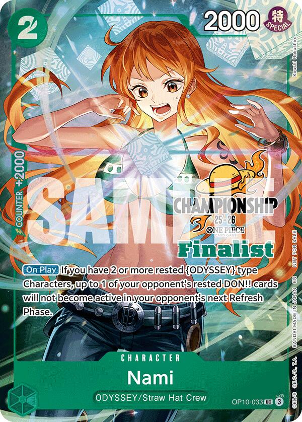 Image of Nami (CS 25-26 Finalist Card Set 1) [One Piece Promotion Cards]