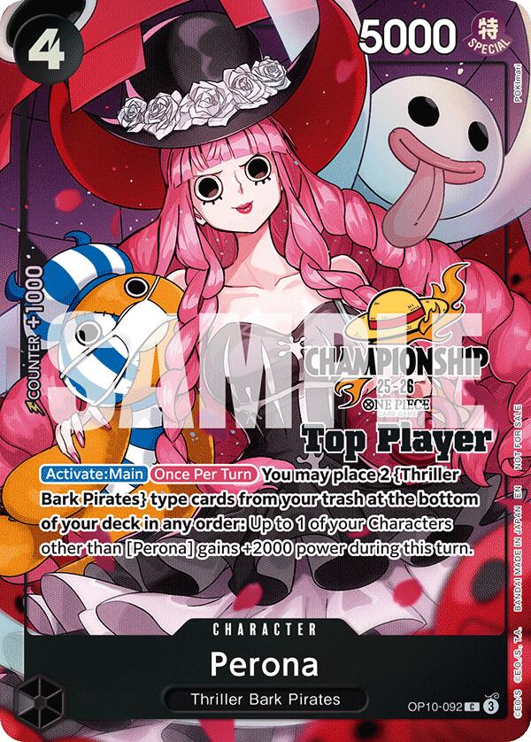 Image of Perona (CS 25-26 Top Player Pack) [One Piece Promotion Cards]