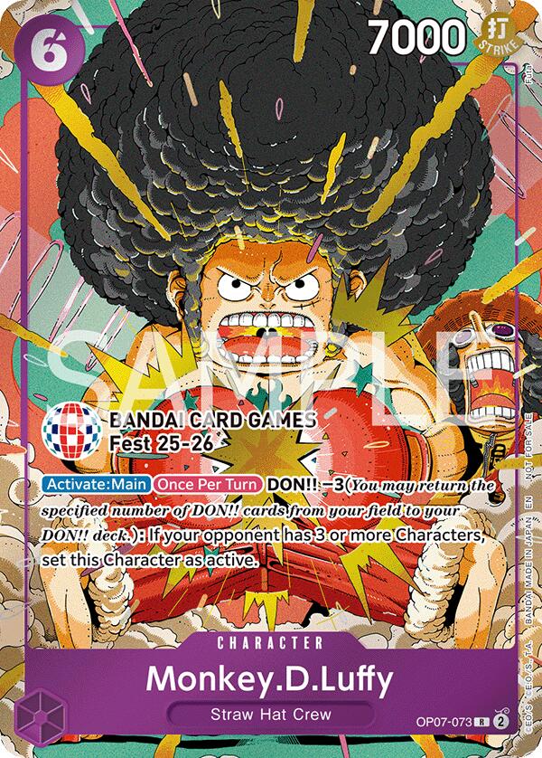 Image of Monkey.D.Luffy (BANDAI Card Games Fest 25-26) [One Piece Promotion Cards]