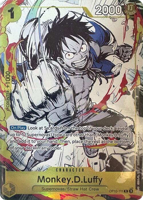 Image of Monkey.D.Luffy (Premium Card Collection -6 assort vol.1-) [One Piece Promotion Cards]