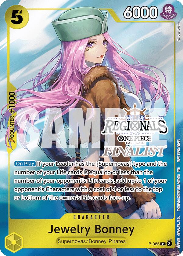 Image of Jewelry Bonney (Online Regional Finalist Card Set 2025 Vol.2) [One Piece Promotion Cards]