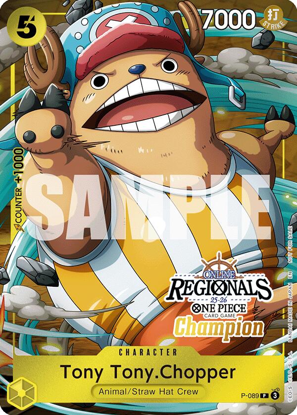 Image of Tony Tony.Chopper (Online Regional Champion Card Set 2025 Vol.2) [One Piece Promotion Cards]