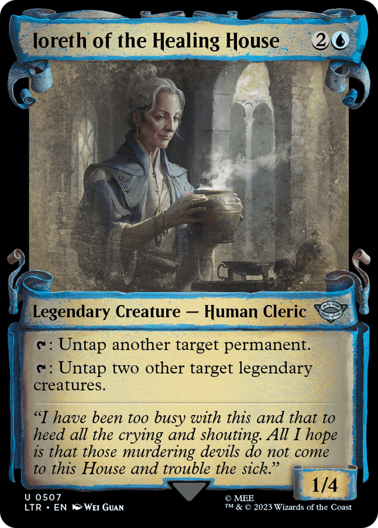 Image of Ioreth of the Healing House [The Lord of the Rings: Tales of Middle-Earth Showcase Scrolls]