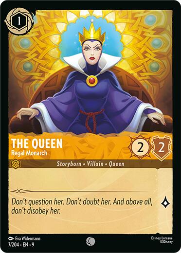 Image of The Queen - Regal Monarch (7/204) [Fabled]