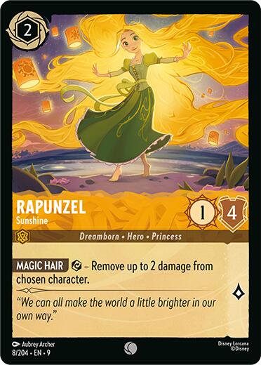 Image of Rapunzel - Sunshine (8/204) [Fabled]
