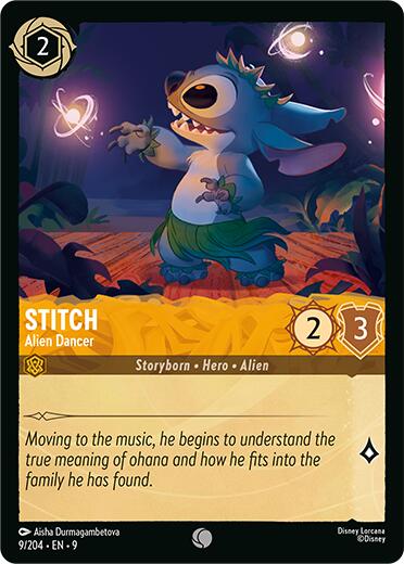Image of Stitch - Alien Dancer (9/204) [Fabled]