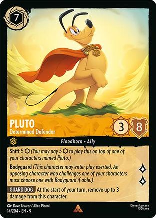 Image of Pluto - Determined Defender (14/204) [Fabled]