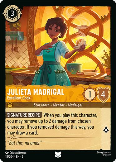 Image of Julieta Madrigal - Excellent Cook (18/204) [Fabled]