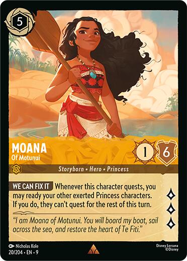Image of Moana - Of Motunui (20/204) [Fabled]