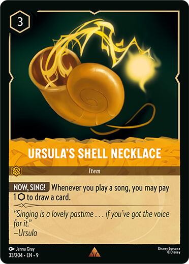 Image of Ursula's Shell Necklace (33/204) [Fabled]