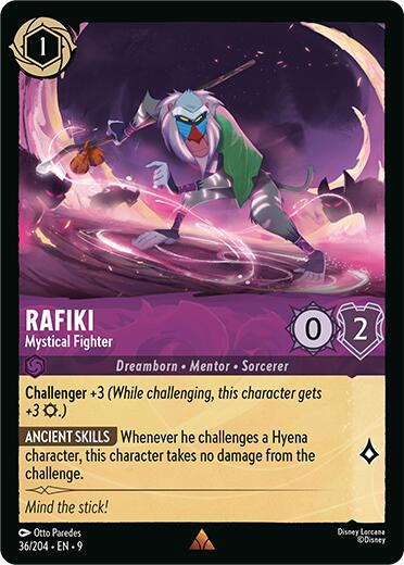 Image of Rafiki - Mystical Fighter (36/204) [Fabled]