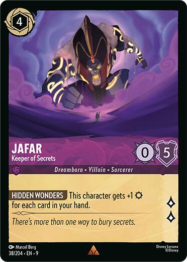 Image of Jafar - Keeper of Secrets (38/204) [Fabled]