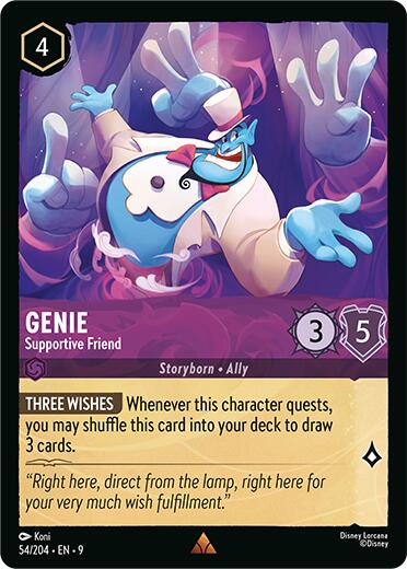 Image of Genie - Supportive Friend (54/204) [Fabled]