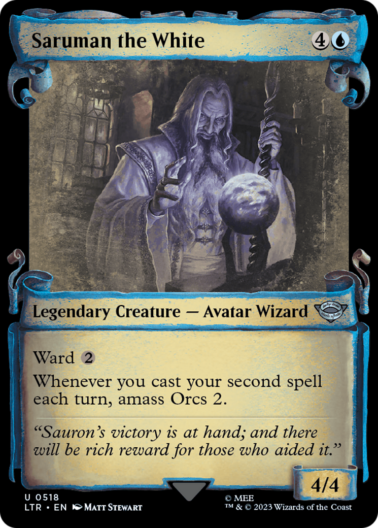 Image of Saruman the White [The Lord of the Rings: Tales of Middle-Earth Showcase Scrolls]