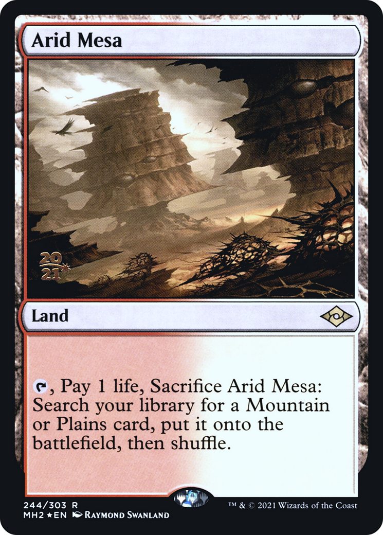 Image of Arid Mesa [Modern Horizons 2 Prerelease Promos]
