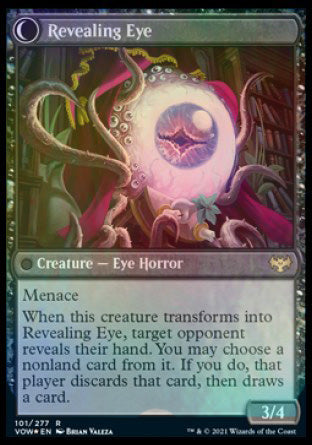 Image of Concealing Curtains // Revealing Eye [Innistrad: Crimson Vow Prerelease Promos]