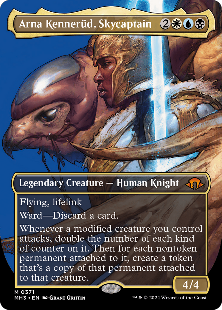 Image of Arna Kennerud, Skycaptain (Borderless) [Modern Horizons 3]