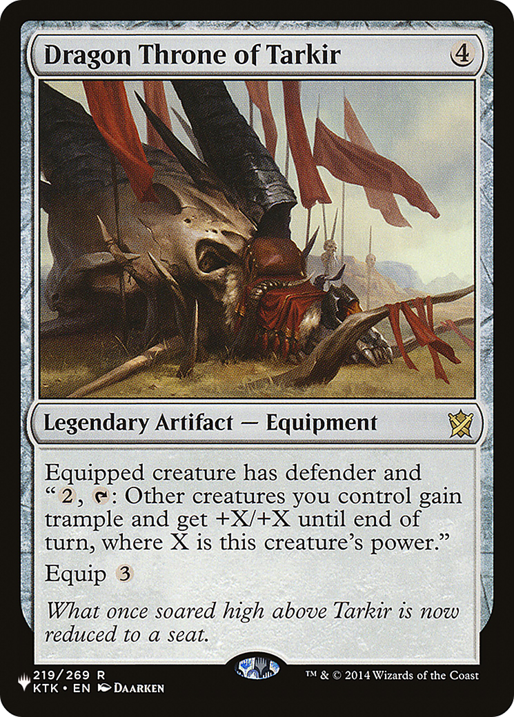 Image of Dragon Throne of Tarkir [The List]
