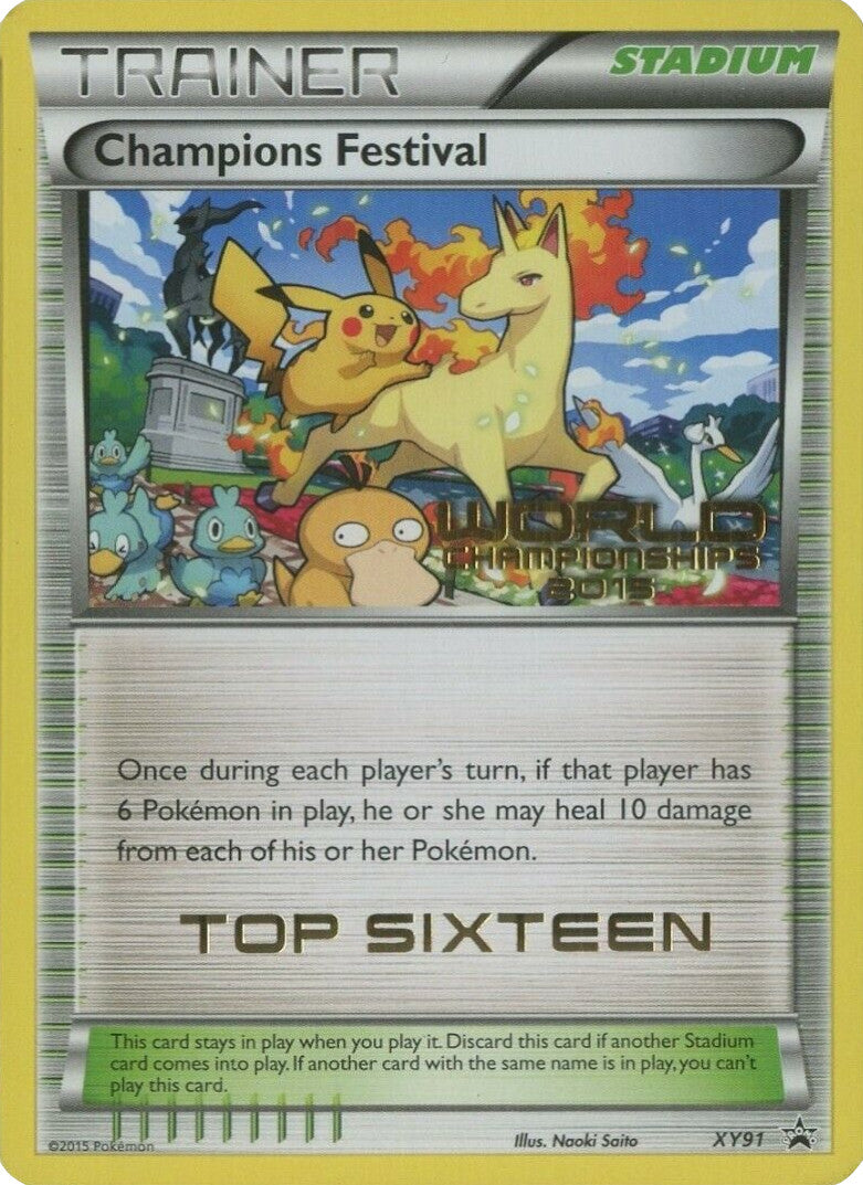 Image of Champions Festival (XY91) (2015 Top Sixteen) [XY: Black Star Promos]