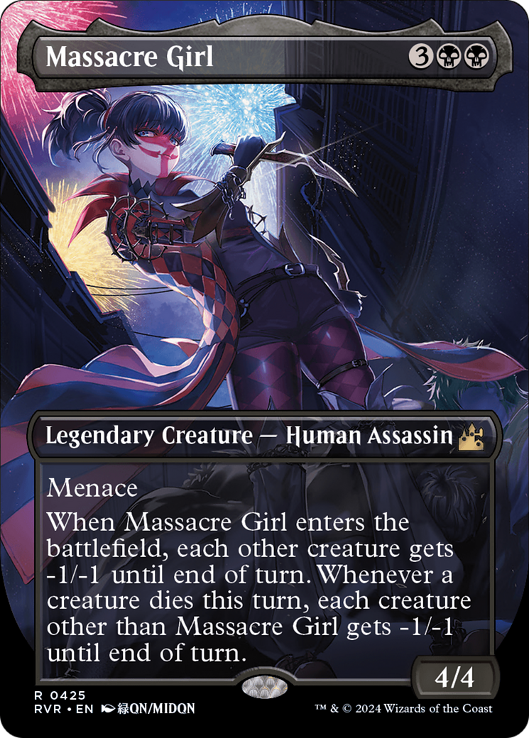 Image of Massacre Girl (Anime Borderless) [Ravnica Remastered]