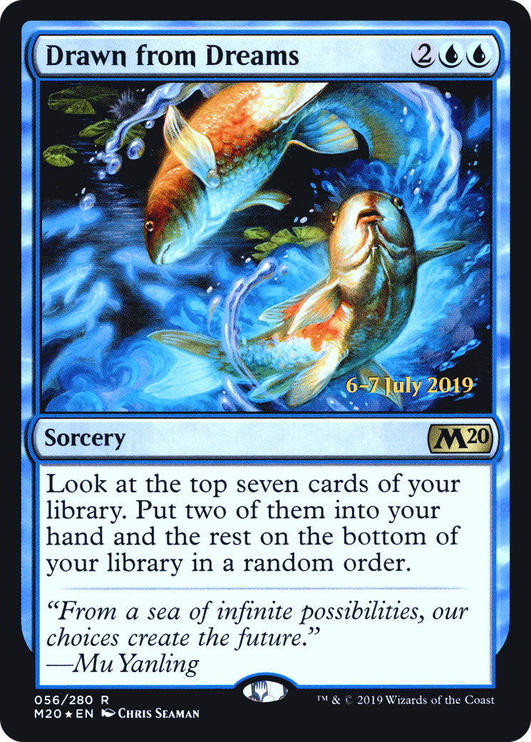 Image of Drawn from Dreams [Core Set 2020 Prerelease Promos]