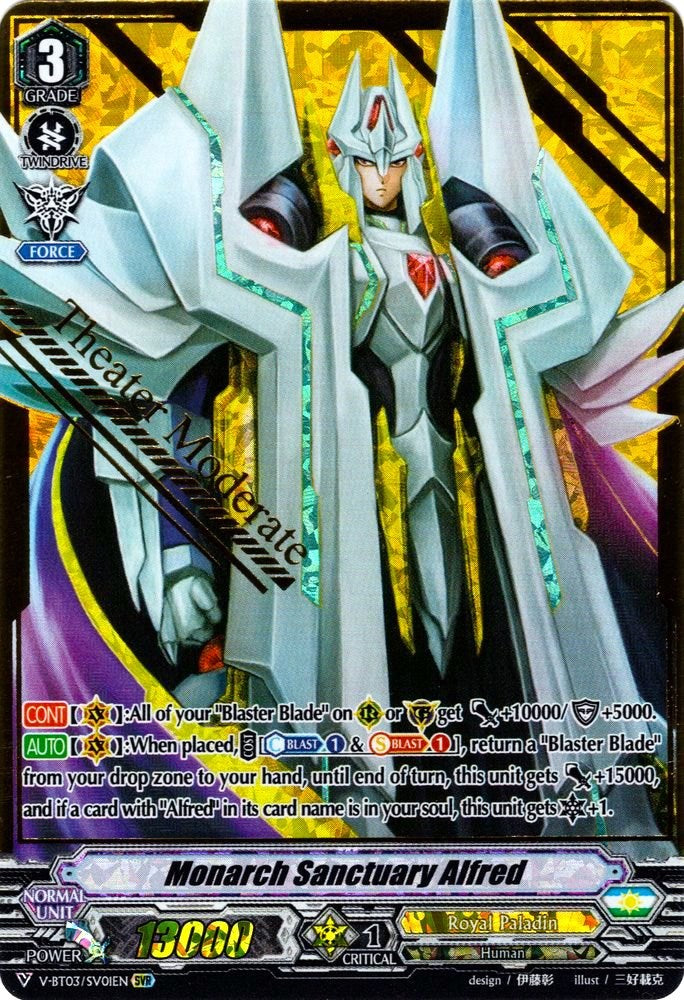 Image of Monarch Sanctuary Alfred (V-BT03/SV01EN) [Miyaji Academy CF Club]